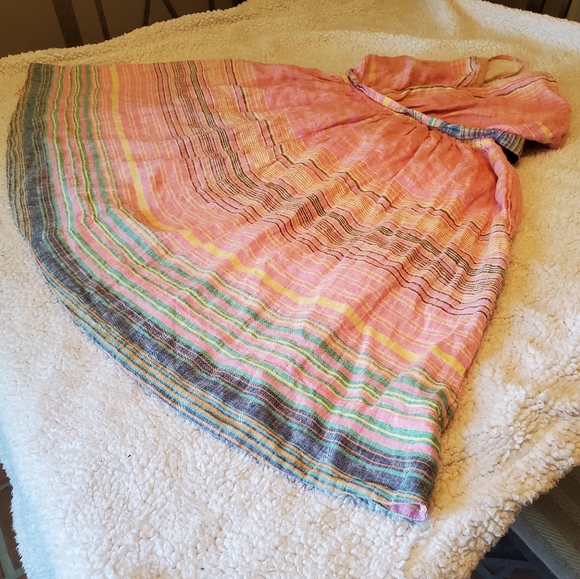 Land's End Canvas Linen Cotton Dress - Picture 2 of 10